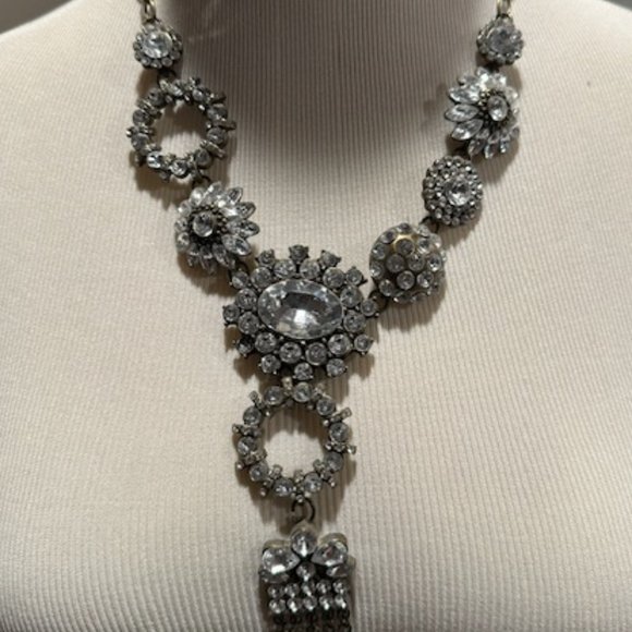 Antique Gold Statement Necklace - Picture 4 of 5